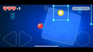 КРАСНЫЙ ШАР RED BALL уровень В КОСМОСЕ уровень 58 и 59