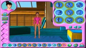 Спортивная гимнастика Барби . Прохождение игры Барби/Barbie Все уровни подряд