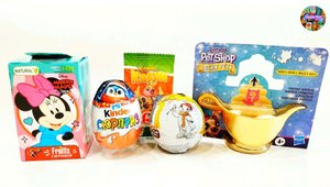Микки Маус, Littlest Pet Shop, Киндер Сюрприз Новый год, Каваи, Зайки Пиглет