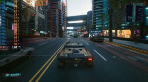 Cyberpunk 2077 i5 10600kf RTX 3070 FHD Ultra FPS test