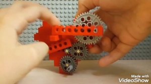 Механическое сердце из лего