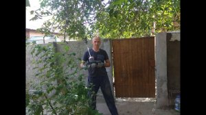 Каркас забора на даче..забор без кирпича из цемента мастер Грищенко Сергей.