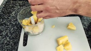 СМУЗИ ДЛЯ ПОХУДЕНИЯ! рецепт смузи с ананасом