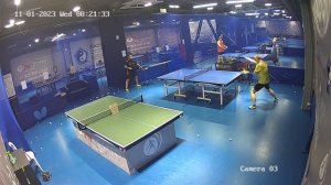 Тренировка по настольному теннису с мастером спорта России Али Ишановым