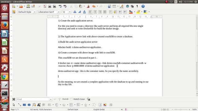 Docker Tutorial Creation of application image and link to couchDB-Part2 смотреть онлайн