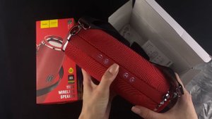 Колонка-Bluetooth BS40 Hoco красная