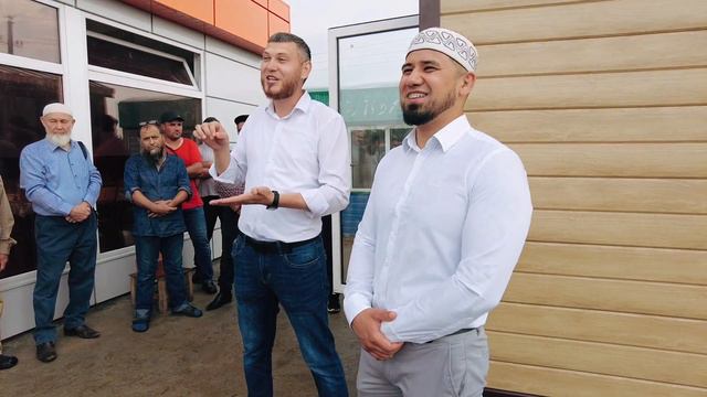 Первая модульная мечеть с электронным замком. Установка шестой модульной мечети. смотреть онлайн