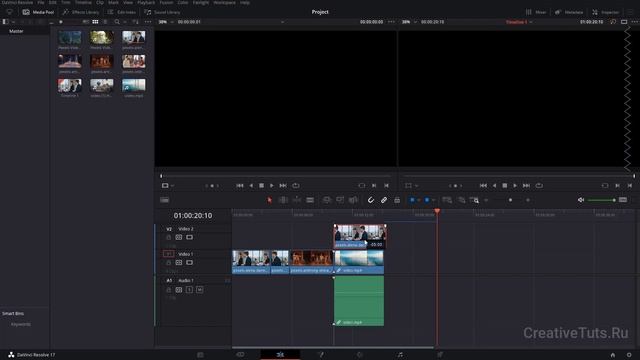 Davinci Resolve - Урок 4 - Работа в Fusion