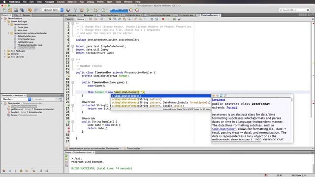 Let's Code: Text-Adventure in Java schreiben - Erstes Kommando programmieren [005]