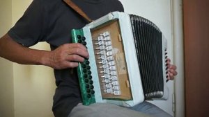 Деревенька моя у реки, разбор на гармони №-84 с цифрами