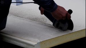 Подготовка сэндвич панелей ППУ к монтажу холодильной камеры для хранения меховых изделий