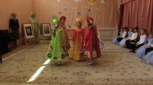 Танец Времен года (подготовительная группа).