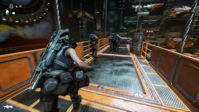 РАКЕТНЫЙ АНГАР ОНР • Gears 5 (COOP) №10 смотреть онлайн