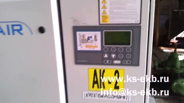 Винтовой компрессор KRAFTMANN ALTAIR 65 работа в паре (ведущий-ведомый) смотреть онлайн