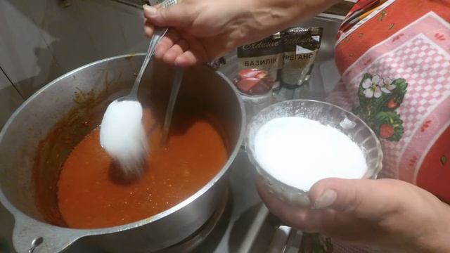ТОМАТНЫЙ СОУС на зиму "универсальный", для пиццы и др. блюд. смотреть онлайн