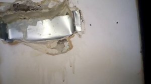 Подготовка ниши под подрозетники в вентиляционном канале