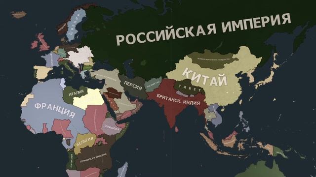 HOI4 Таймлапс - The Great War mod 1914-1917. Тест. test timelapse смотреть онлайн