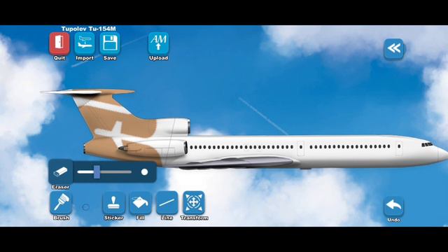 Tupolev Tu-154M Super Air Jet Livery Making смотреть онлайн