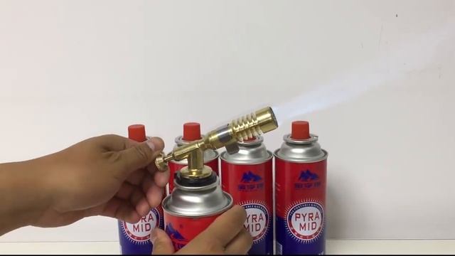 Металлическая газовая горелка. смотреть онлайн