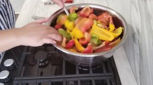 Маринованный болгарский перец с медом на зиму!