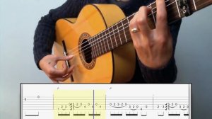 Solea Falseta 1 ( Pulgar )- Flamenco Gitar Dersi