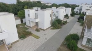Коттеджный комплекс «Невский берег» (Евпатория) с высоты птичьего полета