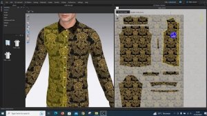 Tutorial Clo3D, Cara Lay Out Pola di Atas Bahan Batik