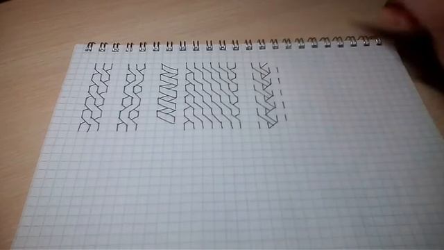 Создавай и Твори #1 Как нарисовать узоры косички) 6 видов смотреть онлайн