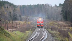 [Тепло-Ласточка] Тепловоз ТЭП70БС-322 с электропоездом ЭС2ГП-012 "Ласточка"