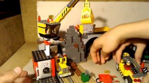 [ОБЗОР ЛЕГО]-набор лего сити 4204 золотая шахта