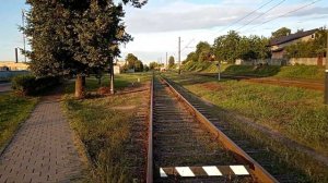 Обзор рабочего, оживленного ЖД. переезда в г. Гродно по ул. Пучкова. Часть 1.