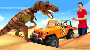 Федор и Ben10 отправляются на раскопки: ищем игрушки Collecta! Фигурки животных Коллекта мальчикам