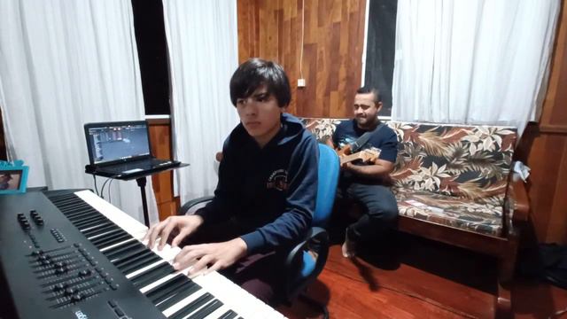 M-Audio Oxygen Sx Guitar Fender Champion 40 Fender Pickups Improvisation Dad n Son @planetg.a.m5062 смотреть онлайн