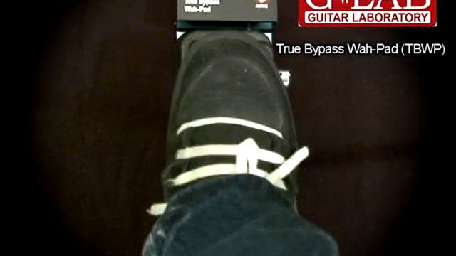 Wah Pad, Pressure-sensitive effects pedal pad смотреть онлайн