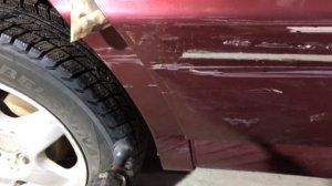 Как убрать двухсторонний скотч с авто.