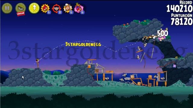 Angry Birds Rio Golden Rocket Bonus Level #1 #2 #3 Rocket Rumble смотреть онлайн