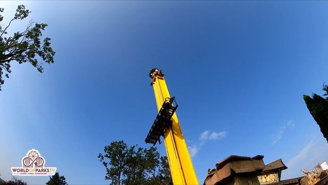 Knall + Fall (Onride & Off Ride) Taunus Wunderland in Schlangenbad – Free Fall Tower (POV) abc Ride смотреть онлайн