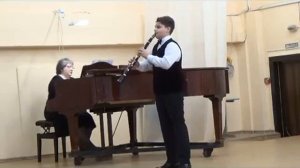 Дж. Коллиз "Фестивальное соло" | Зимин Арсений 13 лет кларнет