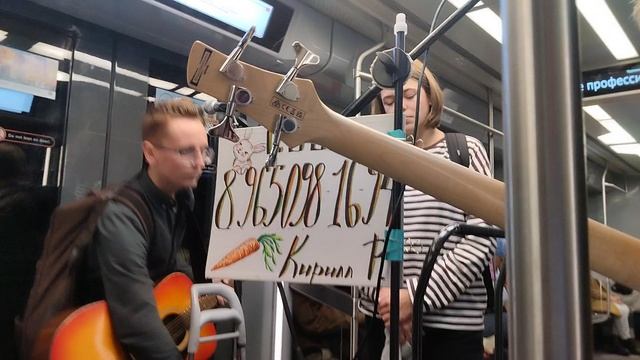 Санкт-Петербургское метро: музыканты в вагоне, часть третья.