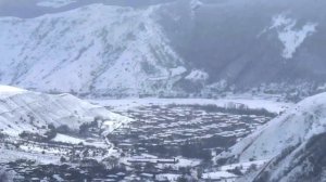 село Икра. Курахский район. Дагестан. Зима. Красота
