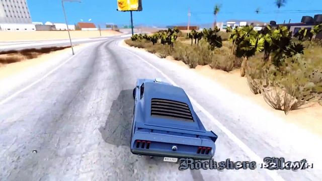 1969 Ford Mustang Boss 302 - GTA San Andreas _REVIEW смотреть онлайн