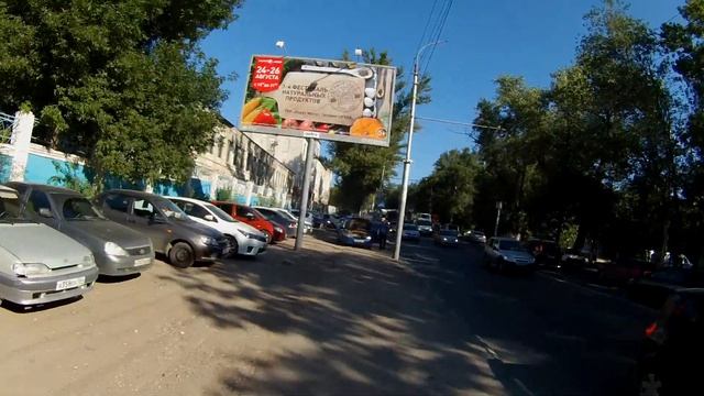 на электросамокате по Саратову - тест нового маршрута (2.08.2018) смотреть онлайн