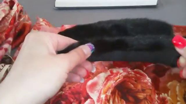 Делаем платок палантин из шелка,кружев,меха.НАЧАЛО смотреть онлайн