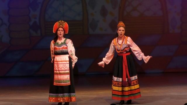 Н. Римский - Корсаков. "Дуэт Ткачихи и Поварихи" из пролога к опере "Сказка о царе Салтане" смотреть онлайн