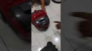 Unboxing Sharp Vacuum Cleaner Bagless 450watt EC NS18 / EC-NS18