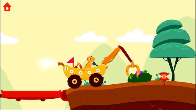 Truck Simulator Games for kids Dinosaur Digger смотреть онлайн