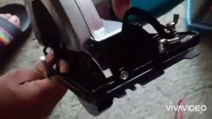Installing blade on Makita HS7000