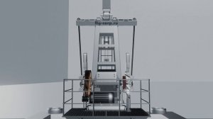 Штанговая насосная скважинная установка (устройство). Sucker-rod pumping unit.