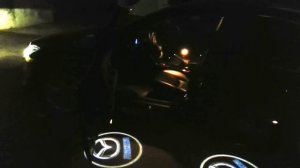 LED Door Courtesy Light - CAR LOGO Mazda