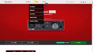 focusrite scarlett solo 3rd gen не работает микрофон | нет звука | no hardware detected | решение